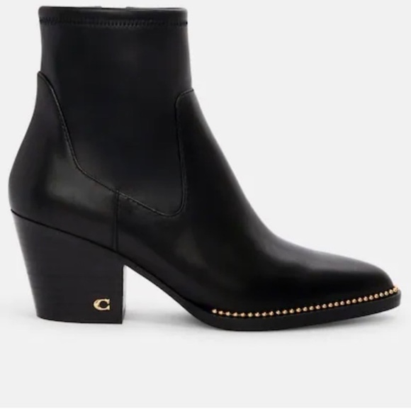 coach women’s ankle boots size 8/5.  #12 - Picture 1 of 6